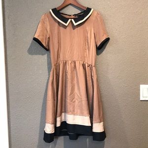 Dear Creatures Peter Pan Collar dress